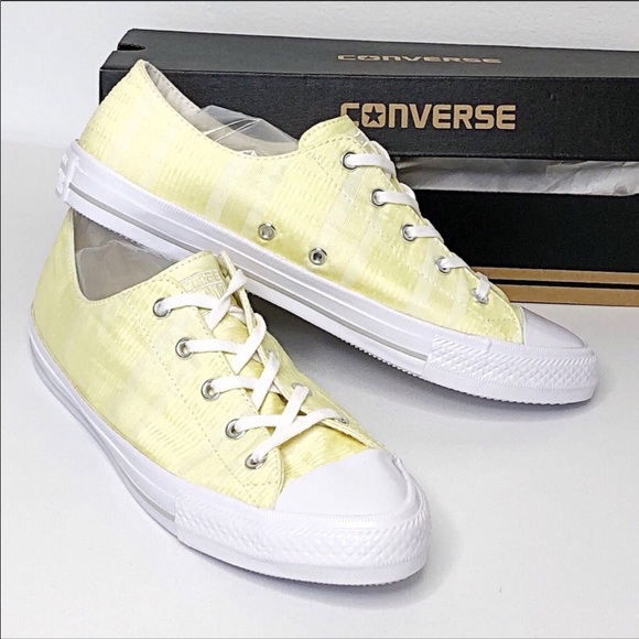 Converse Shoes - CONVERSE Chuck Taylor Sneakers Rare Yellow Low Top